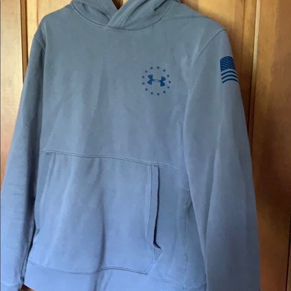 under armor flag hoodie